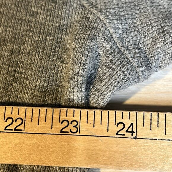 Nike 6.0 Henley LS Thermal Shirt Gray Mens 2X XXL Cotton Logo Skateboarding - Picture 10 of 12